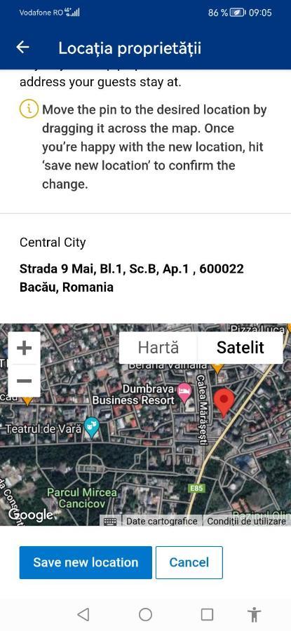 Central City Bacău Exterior photo